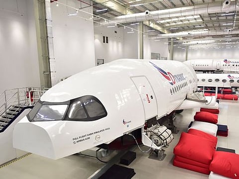 A look inside a ‘hyper-realistic’ aviation safety training aircraft