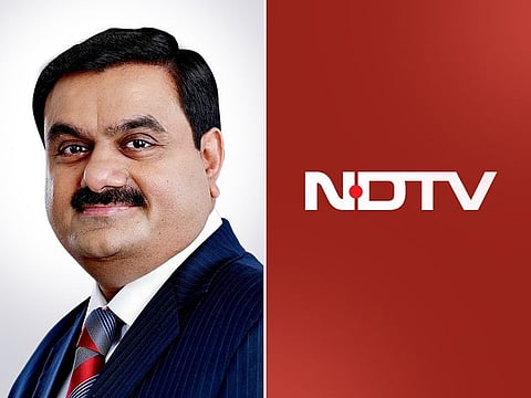 Adani Group bought an indirect 29.2% stake in NDTV earlier this week and offered to buy 26% more from the open market.