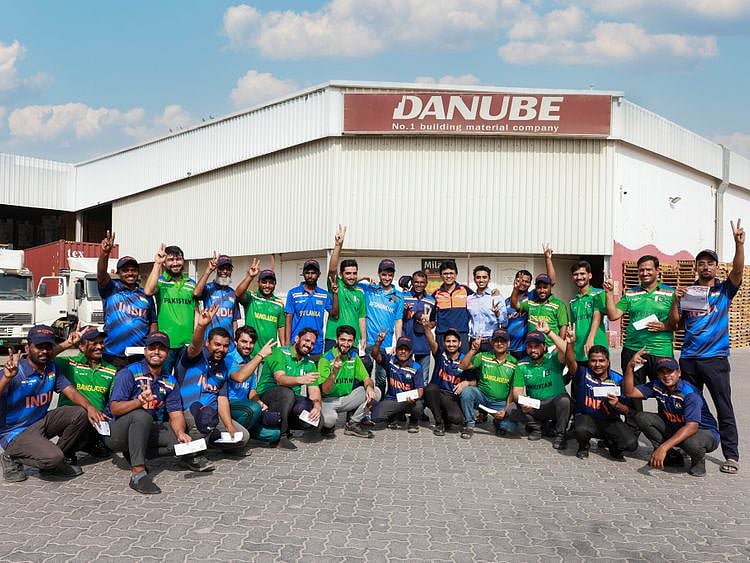 Mr Cricket UAE, Anis Sajan, shares his love of cricket by gifting India-Pakistan Asia Cup 2022 match tickets to his blue-collar staff