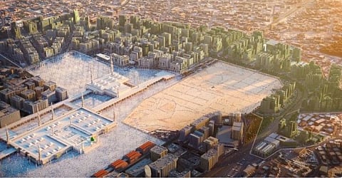 An artist impression of the proposed project.