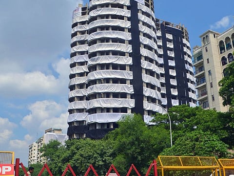 Supertech twin towers scheduled to be demolished.