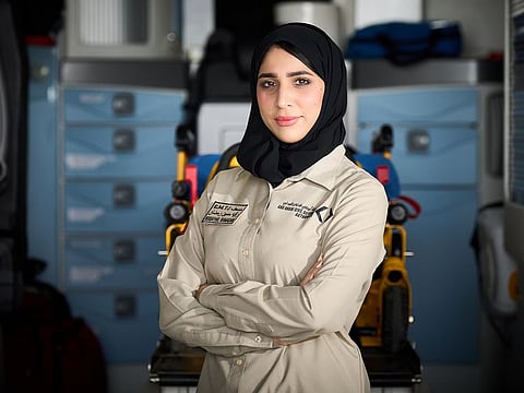 Roqayah joined the UAE Paramedic Programme and graduated with a specialisation in first aid. After completing her initial training period, she went on to serve as an Emergency Medical Paramedic at the Civil Defence Authority