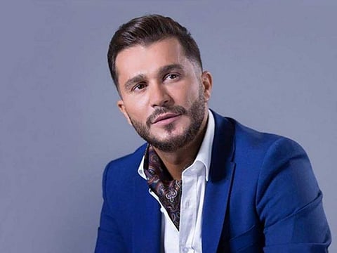 Lebanese singer George Al Rassi. 
