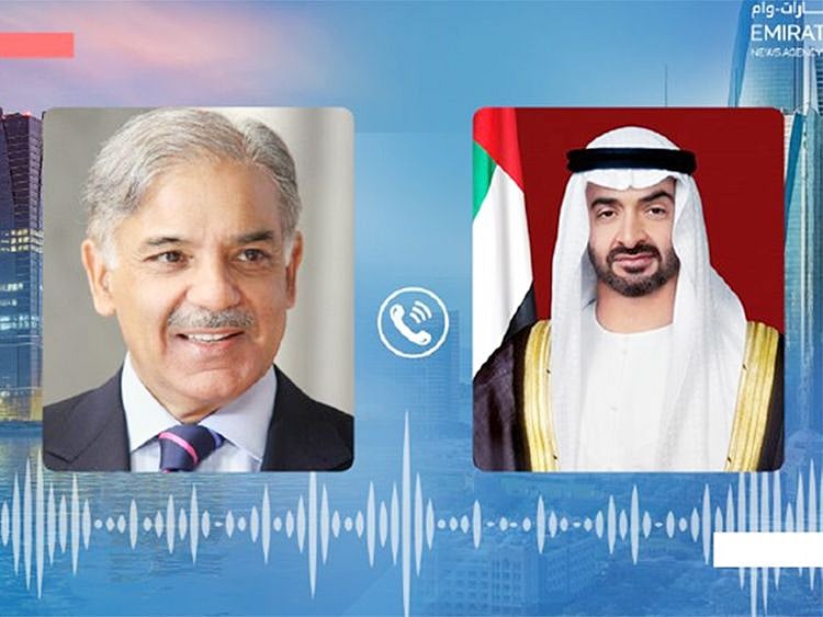 Mohamed bin Zayed makes phone call to Pakistan's PM