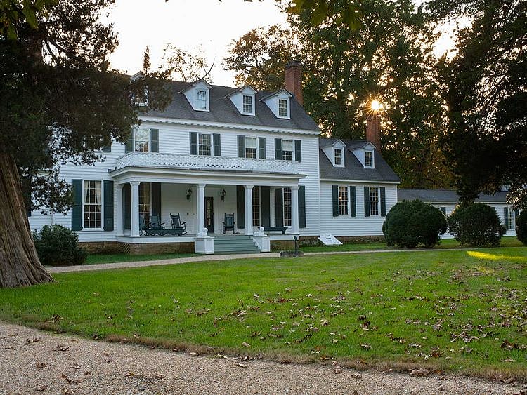 Sherwood Forest Plantation house President John Tyler 