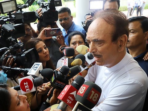 More than 60 senior Congress leaders have resigned from the party in support of Ghulam Nabi Azad in Jammu and Kashmir, asserting that Azad’s vision will shape a bright future 