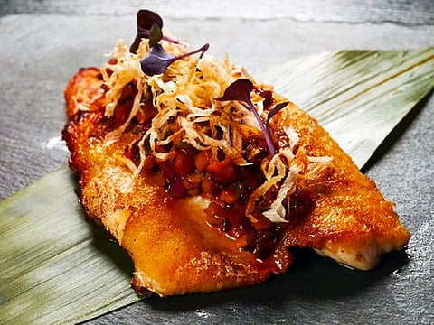 Learn how to make the perfect filleted Sea Bass with crispy leek