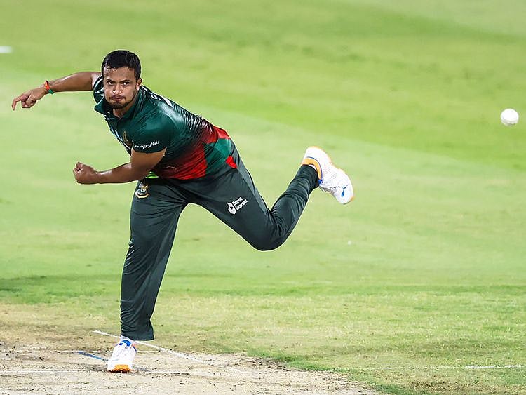 Bangladesh's captain Shakib Al Hasan 