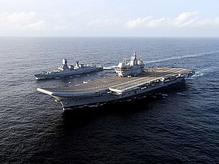 Photos: PM Modi commissions India's 1st indigenous aircraft carrier INS Vikrant