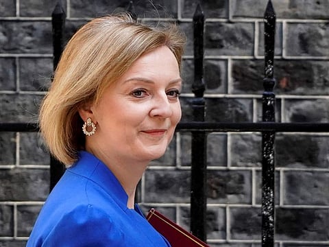 Britain's Foreign Secretary Liz Truss. After a gruelling nationwide tour, a dozen hustings and three televised debates, Liz Truss appears poised to take over as the UK's next prime minister heading into the close of voting by Conservative party members on Friday. 