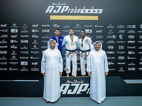 The UAE won the most medals today at the AJP Tour UAE National Pro.