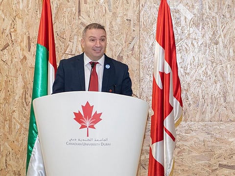 Prof. Albert Fakhoury, Director of the CUD Centre of Innovation and Sustainability,