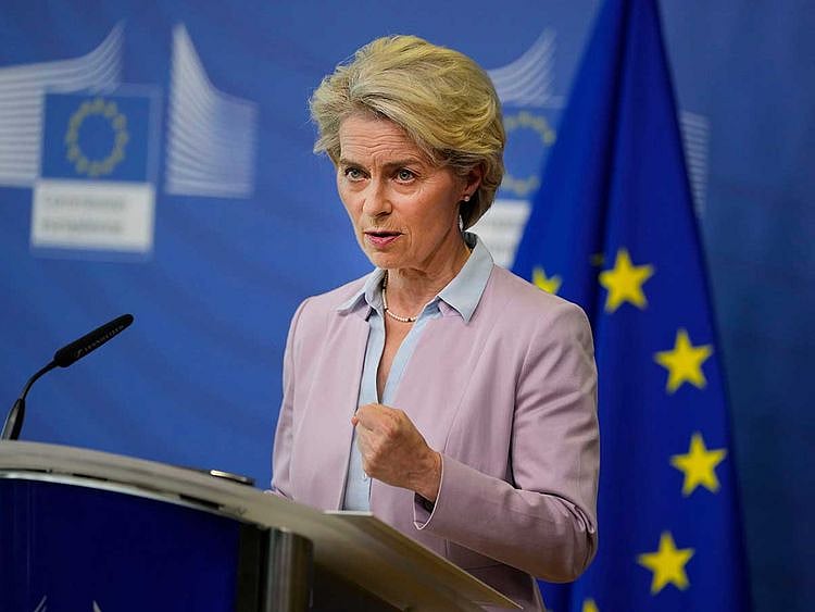 European Commission President Ursula von der Leyen