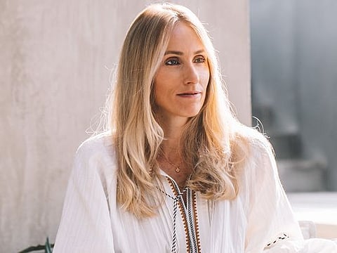 London-born, Bermuda-raised Sophie Simpson, 34, started her first business venture, a PR agency, in Dubai in 2016.