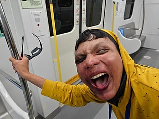 Photos: Jakarta's 'zombie' train confronts traffic apocalypse