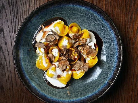 Ravioli Al Tartufo or truffle ravioli recipe