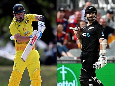Australian skipper Aaron Finch (left) and his New Zealand counterpart Kane Williamson have not been in the best of their forms ahead of the Twenty20 World Cup.