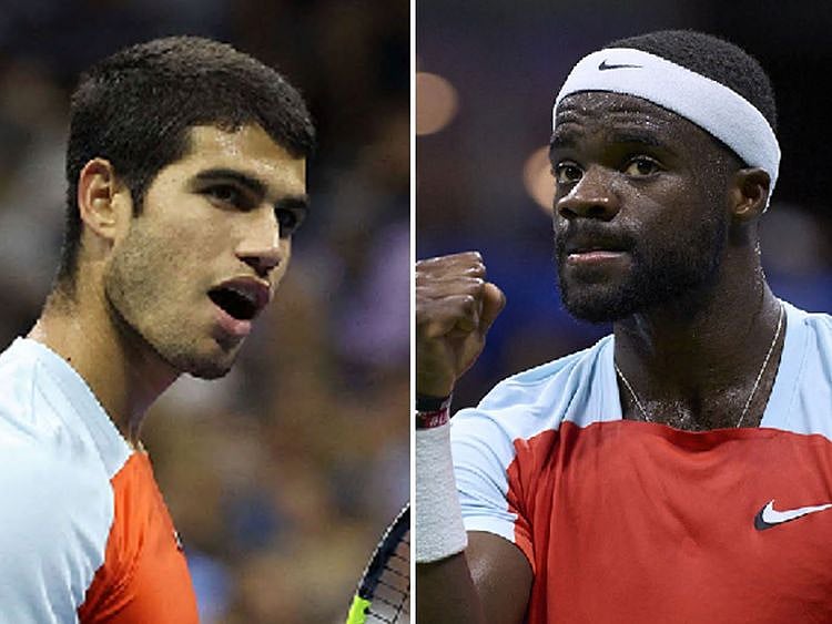Carlos Alcaraz defeated Frances Tiafoe in an epic US Open semi-final on Friday