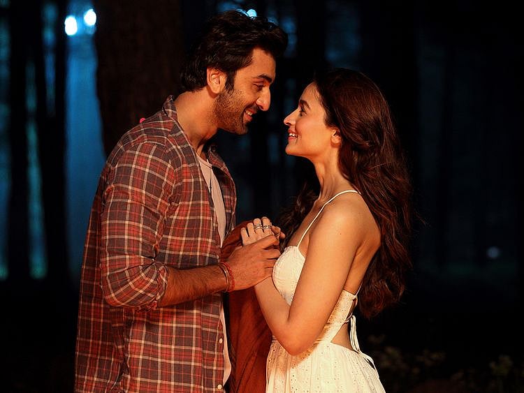 Ranbir Kapoor and Alia Bhatt in 'Brahmastra'