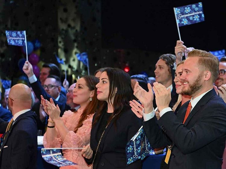 Supporters of the Sweden Democrats