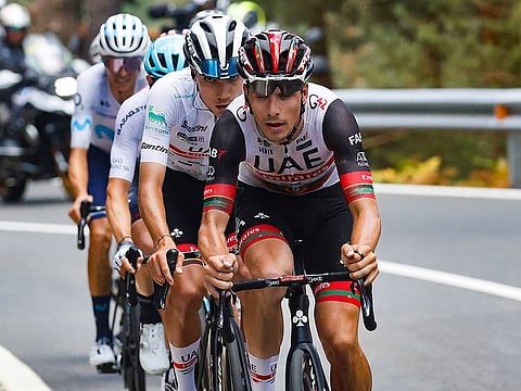 Juan Ayuso came third in the final mountain stage of this years Vuelta España.