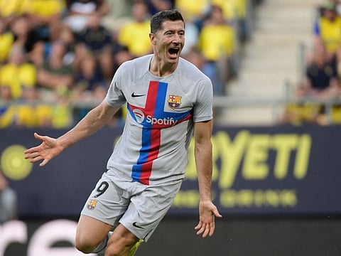 Barcelona forward Robert Lewandowski will be up against his old club Bayern Munich tomorrow in the Champions League.