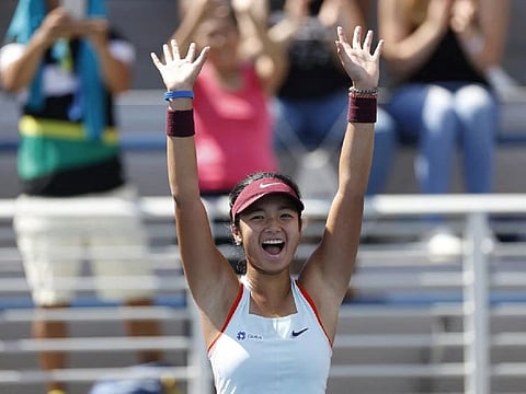 Eala, from Philippines, breaks into tears as she wins girls title at US Open