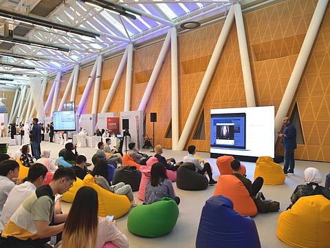 The Mohamed bin Zayed University of Artificial Intelligence (MBZUAI) hosts its first in-person ‘Opportunities Fair’ to connect MBZUAI graduate students with employers 