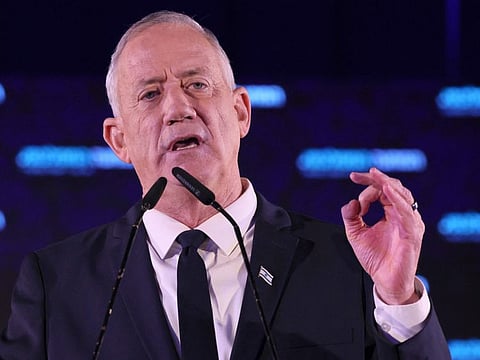 Benny Gantz  said Iran was also working on building missile and weapons industries in Lebanon and Yemen.