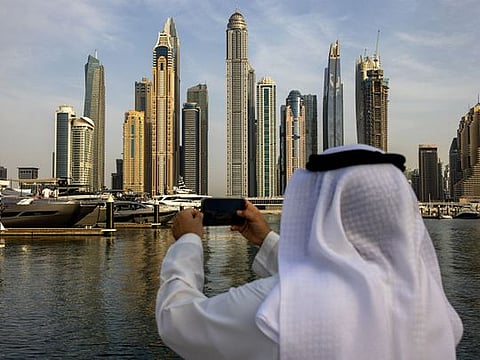 It's a new real estate development dynamic that Dubai put together post-Covid, and it's working swell.