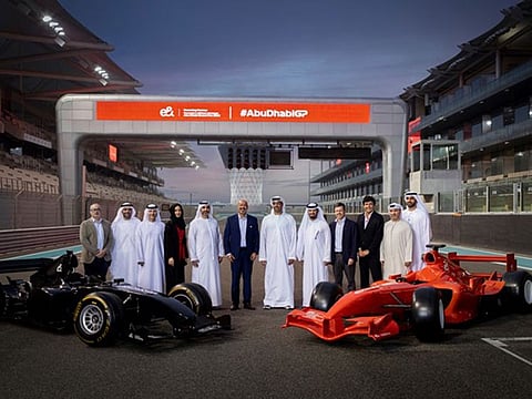 e& on Thursday announced a multi-year strategic partnership with Abu Dhabi Motorsports Management, as a founding partner of Formula 1 Etihad Airways Abu Dhabi Grand Prix.