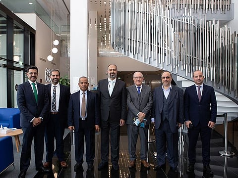 Kuwait Ministry of Health delegation at Barraquer UAE Eye Hospital, which will offer patients from Kuwait with bespoke ophthalmology care