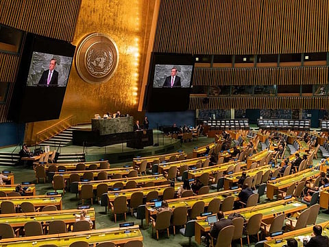 UN General Assembly vote comes as Israel expands its ground operations in Gaza 