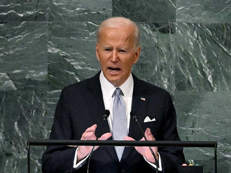 US President Joe Biden