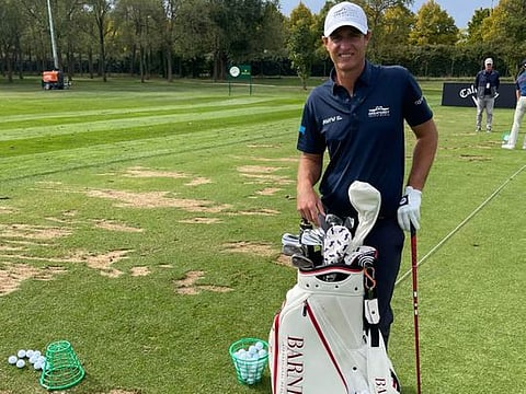 Practising on the Range after shooting a 67 is so much more fun, said Dubai based Nico Colsaerts in Paris on the DP World Tour.
