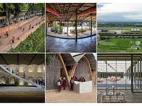 Six winners of The Aga Khan Award for Architecture Award announced on Thursday will share the US$1 million award. 