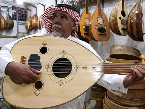 Photo for illustrative purpose. The oud has more than 3,000 years of history that makes it one of the oldest and most important musical instruments in Arabic culture. 
