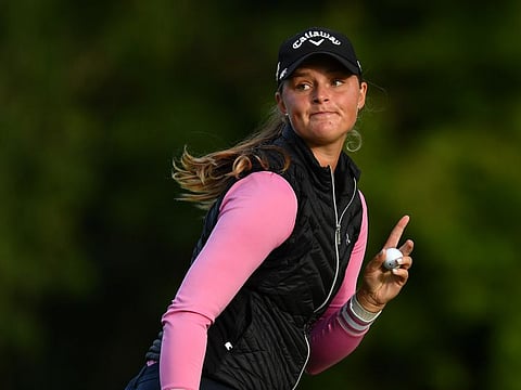 Moa Folke Day 2 KPMG Women's Irish Open