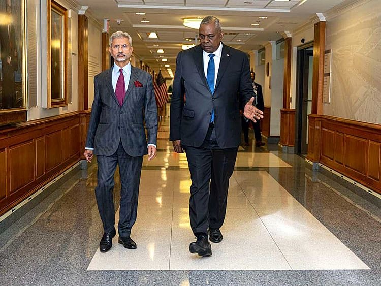 External Affairs Minister S. Jaishankar Lloyd J Austin III Pentagon