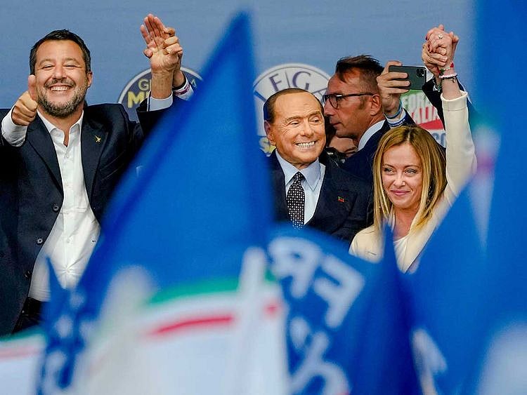 Salvini Berlusconi Meloni