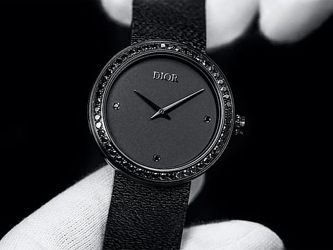 The La D de Dior line was launched back in 2003, and the new Black Ultramatte edition puts a contemporary spin on an iconic timepiece.