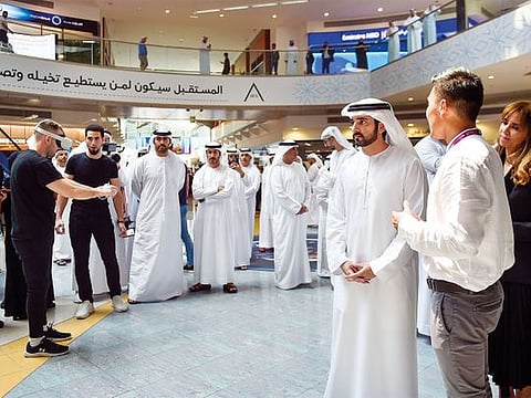Photos: Hamdan bin Mohammed attends Dubai Metaverse Assembly at the Museum of the Future 