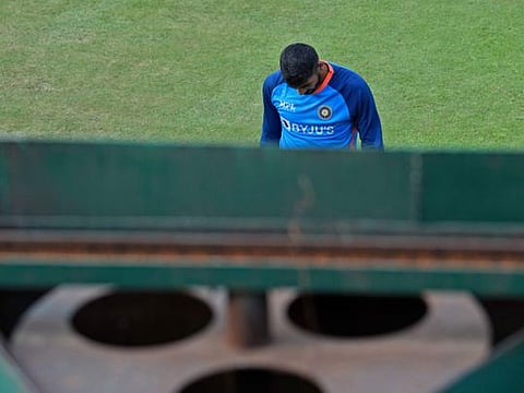 India's Jasprit Bumrah has suffered a back injury and he could miss the T20 World Cup.