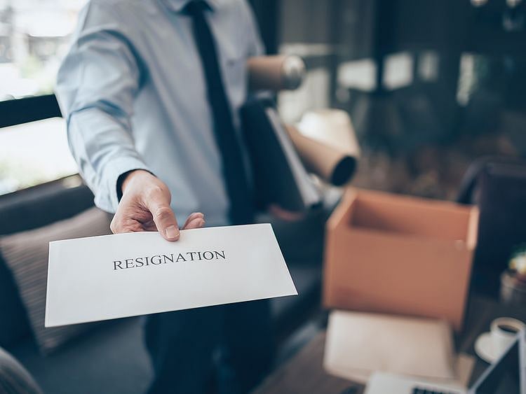 Resignation letter