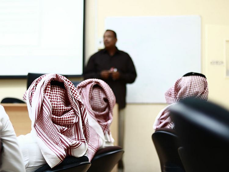 Saudi University students