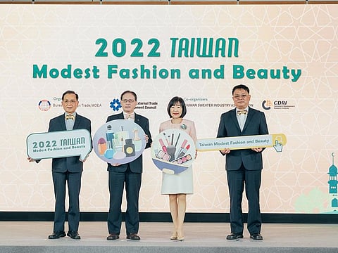 Delegates at the 2022 Taiwan Modest Fashion and Beauty event