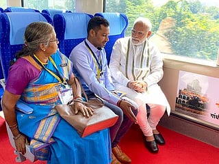 Modi launches India-made high speed train in modernisation drive