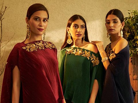 Models showcase designs from Tasuvure