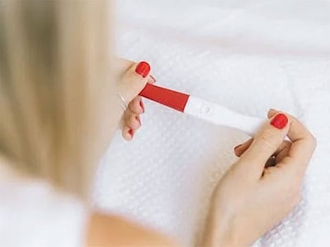 Pregnancy test (Picture for illustrative purposes only)