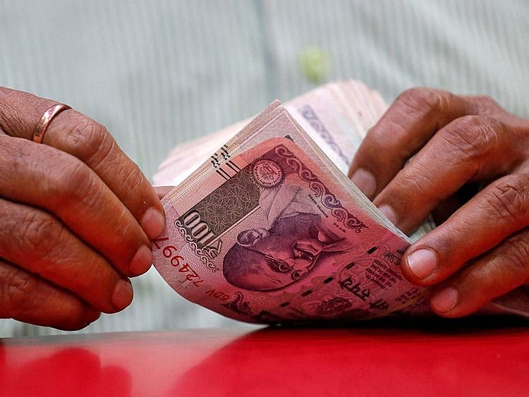Stock indian rupee